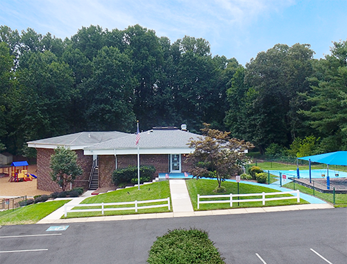 Image of Northern Virginia Academy Burke Campus, which provides childcare with transportation to and from Bonnie Brae Elementary