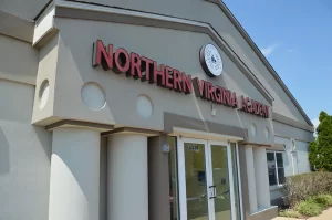 Northern Virginia Academy of Early Learning Landsdowne I Campus - Front of building closeup 01