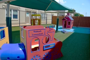 Northern Virginia Academy Landsdowne II -Playground with toddler-friendly equipment