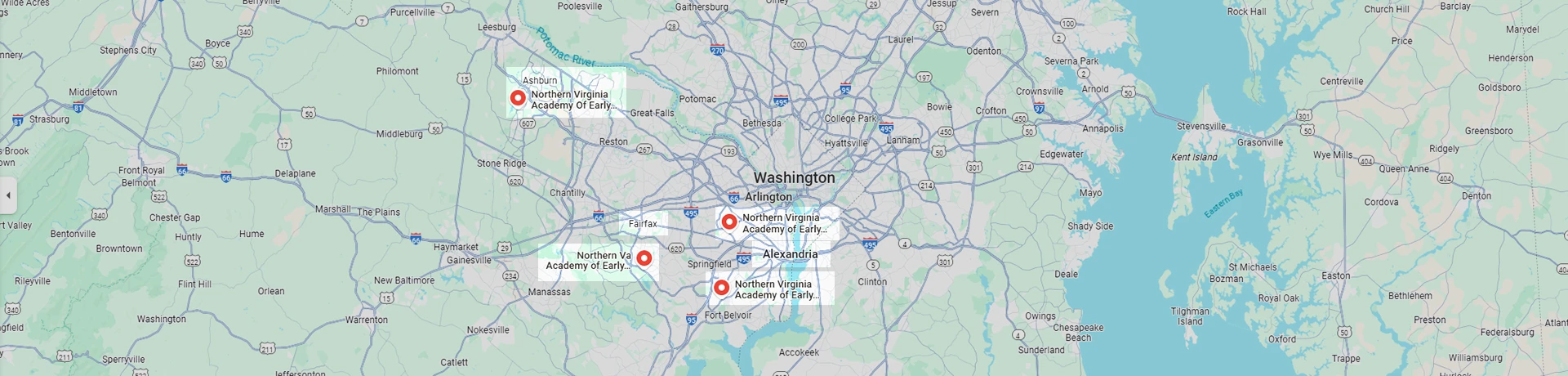 Northern Virginia Academy of Early Learning - childcare and preschool in Alexandria, Ashburn, and Burke School Locations